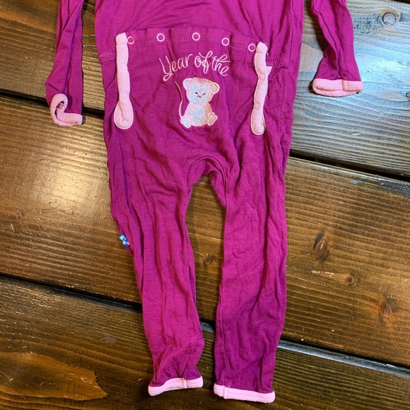 Kickee Pants Applique Coverall with Snaps - Picture 5 of 5